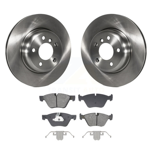 Disc Brake Rotors And Semi-Metallic Pads Front Kit For BMW 528i xDrive