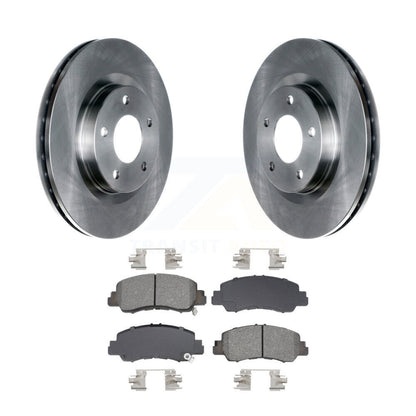 Disc Brake Rotors And Semi-Metallic Pads Front Kit For Mitsubishi Eclipse Cross