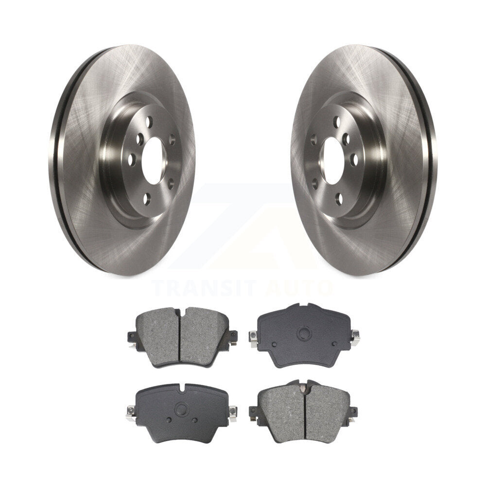 Brake Rotor And Semi-Metallic Pad Front Kit For BMW X1 Mini Cooper Countryman X2
