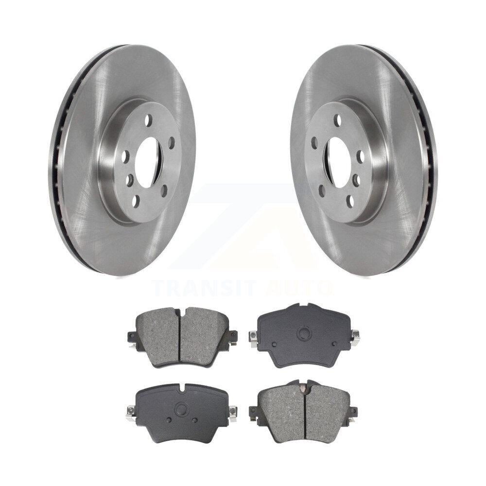 Disc Brake Rotors Semi-Metallic Pad Front Kit For Mini Cooper Countryman Clubman