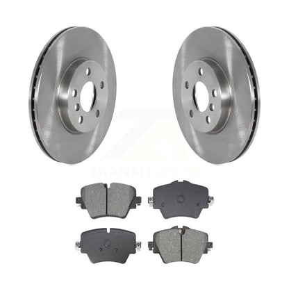 Disc Brake Rotors Semi-Metallic Pad Front Kit For Mini Cooper Countryman Clubman