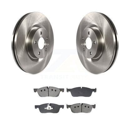 Brake Rotor And Semi-Metallic Pad Front Kit For Land Rover Discovery Sport Range
