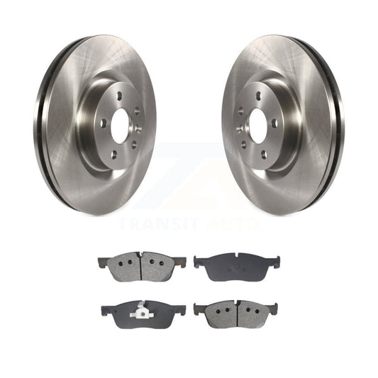Brake Rotor And Semi-Metallic Pad Front Kit For Land Rover Discovery Sport Range
