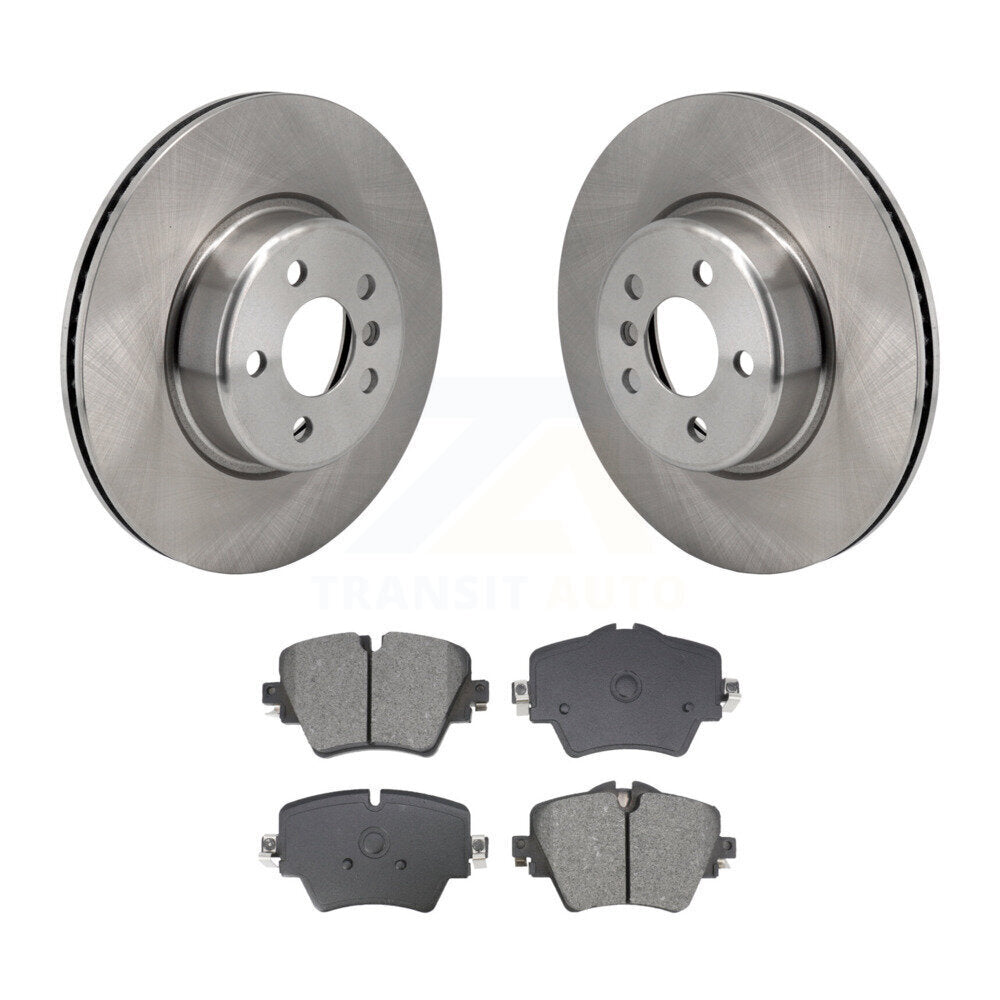 Brake Rotor Semi-Metallic Pad Front Kit For BMW X3 330i xDrive X4 Z4 430i Toyota