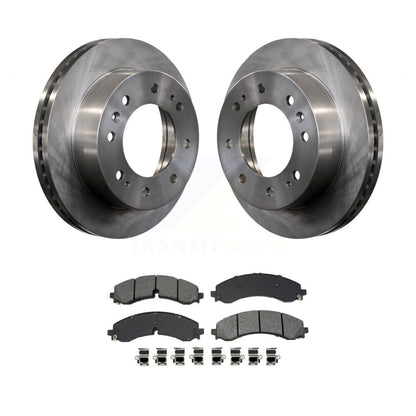 Brake Rotors & Semi-Metallic Pad Front Kit For GMC Chevrolet Sierra 2500 HD 3500