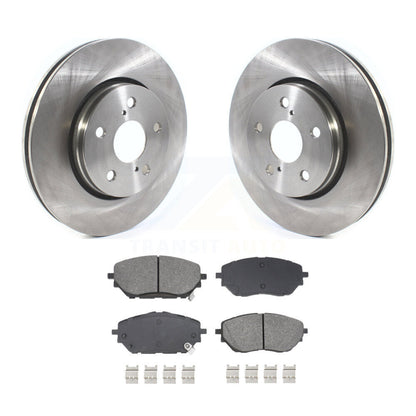 Disc Brake Rotors And Semi-Metallic Pads Front Kit For Toyota C-HR