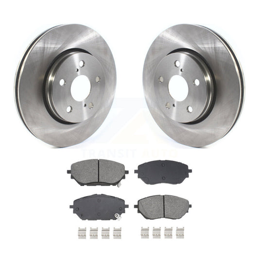 Disc Brake Rotors And Semi-Metallic Pads Front Kit For Toyota C-HR