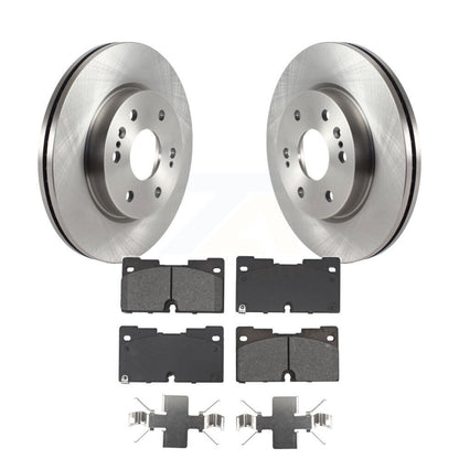 Brake Rotors Semi-Metallic Pad Front Kit For GMC Chevrolet Silverado 1500 Sierra