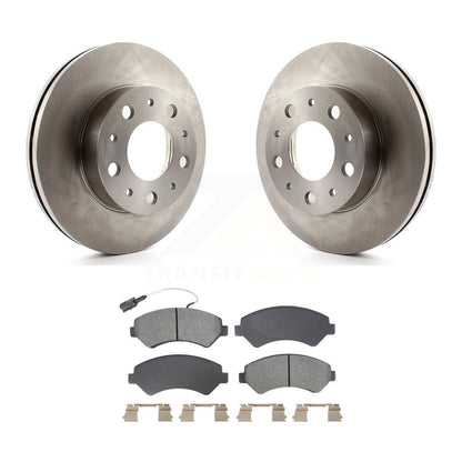 Disc Brake Rotors & Semi-Metallic Pad Front Kit For Ram ProMaster 2500 3500 1500