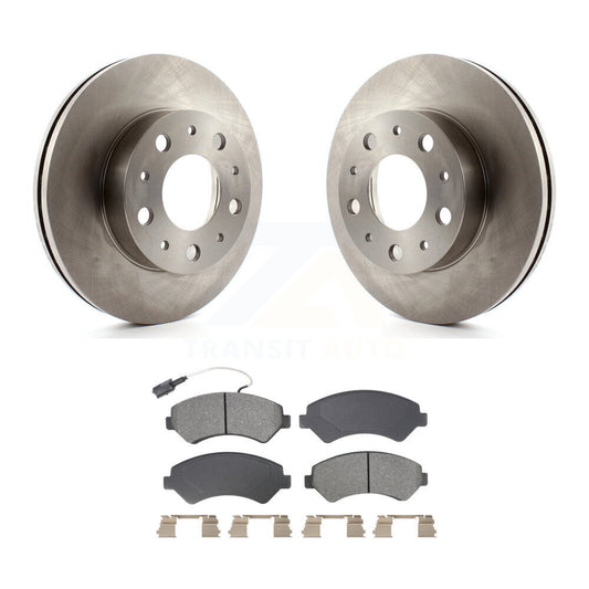 Disc Brake Rotors & Semi-Metallic Pad Front Kit For Ram ProMaster 2500 3500 1500