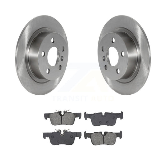 Brake Rotor Semi-Metallic Pad Rear Kit For Mini Cooper Countryman Clubman BMW i3