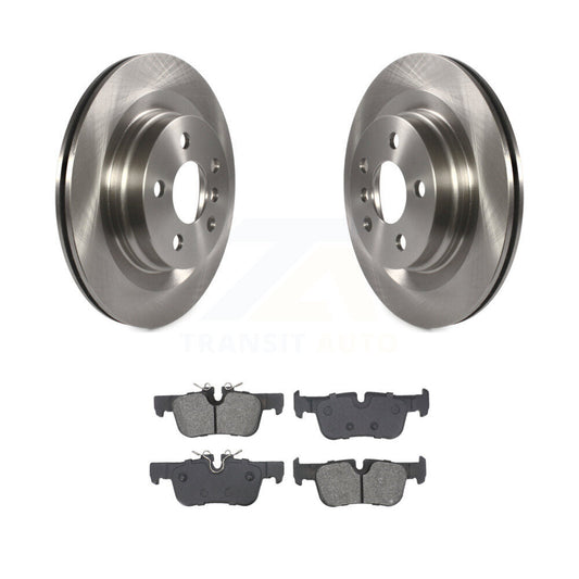 Brake Rotor Semi-Metallic Pad Rear Kit For BMW X1 Mini X2 Cooper Countryman 228i