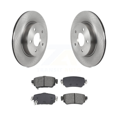 Disc Brake Rotors Semi-Metallic Pad Rear Kit For Nissan Rogue Sport Qashqai LEAF