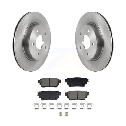 Disc Brake Rotors And Semi-Metallic Pads Rear Kit For Nissan Rogue