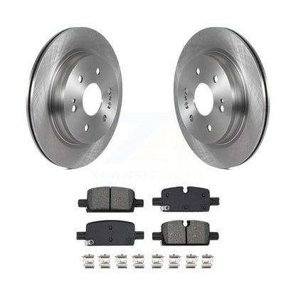 Brake Rotor & Semi-Metallic Pad Rear Kit For Chevrolet GMC Silverado 1500 Sierra