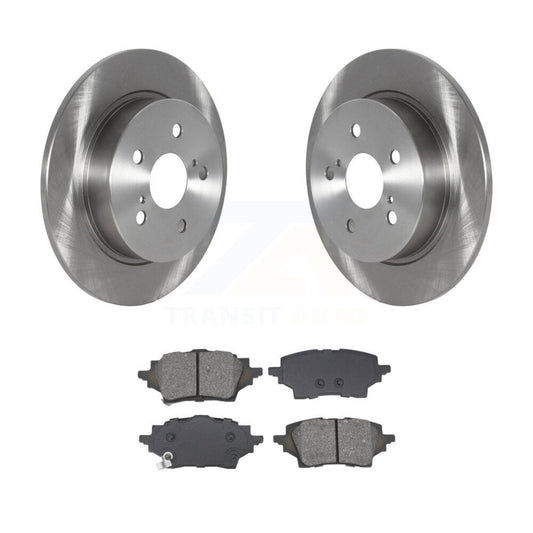 Disc Brake Rotors And Semi-Metallic Pads Rear Kit For Toyota C-HR