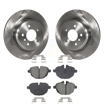 Disc Brake Rotors And Semi-Metallic Pad Rear Kit For BMW 535i xDrive 528i 535d 5