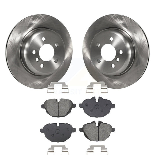 Disc Brake Rotors And Semi-Metallic Pad Rear Kit For BMW 535i xDrive 528i 535d 5