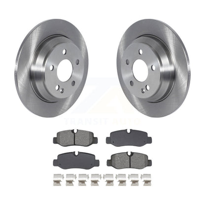 Disc Brake Rotors And Semi-Metallic Pads Rear Kit For Mercedes-Benz Metris
