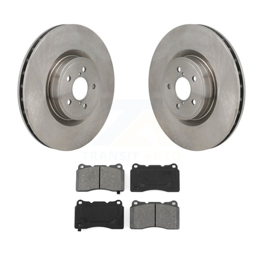 Disc Brake Rotors & Semi-Metallic Pad Front Kit For Subaru BRZ Impreza Toyota 86