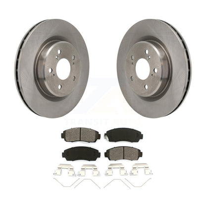 Disc Brake Rotors And Semi-Metallic Pads Front Kit For 2021-2023 Acura TLX 2.0L
