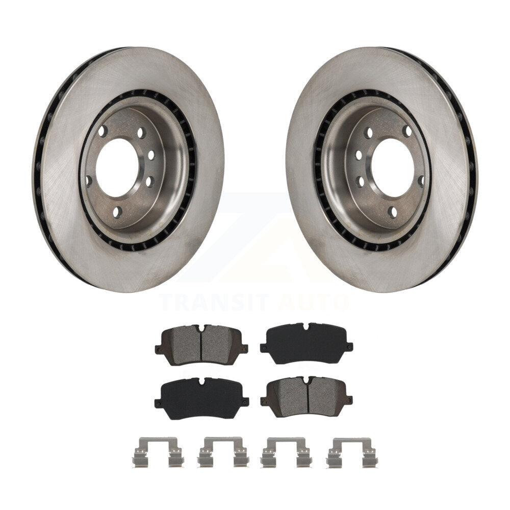 Disc Brake Rotors And Semi-Metallic Pads Rear Kit For Land Rover Discovery Range