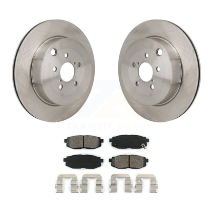Disc Brake Rotors And Semi-Metallic Pads Rear Kit For Subaru BRZ Toyota 86