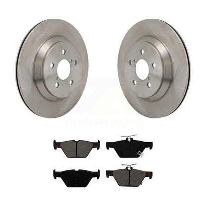 Disc Brake Rotors And Semi-Metallic Pads Rear Kit For Subaru Crosstrek