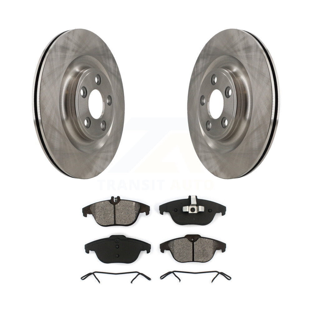 Disc Brake Rotors And Semi-Metallic Pads Rear Kit For 2017 Mercedes-Benz E400