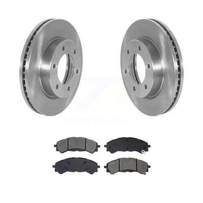 Disc Brake Rotors And Semi-Metallic Pads Front Kit For Ford Ranger Bronco