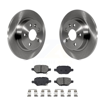 Brake Rotor Semi-Metallic Pad Rear Kit For 2018-2022 Buick Encore Chevrolet Trax