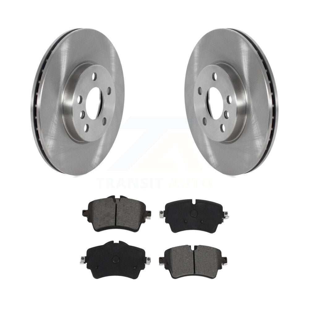 Disc Brake Rotors And Semi-Metallic Pads Front Kit For 2022 Mini Cooper S