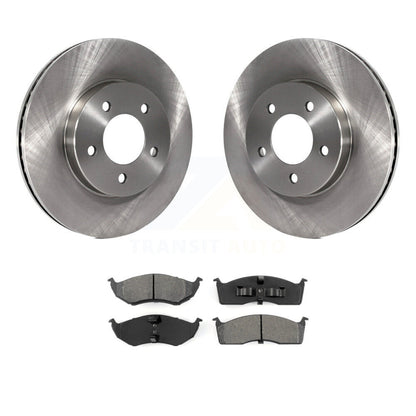 Brake Rotor And Semi-Metallic Pad Front Kit For Chrysler Intrepid Dodge 300M LHS