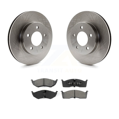 Brake Rotor Semi-Metallic Pad Front Kit For Intrepid Dodge Chrysler Concorde LHS