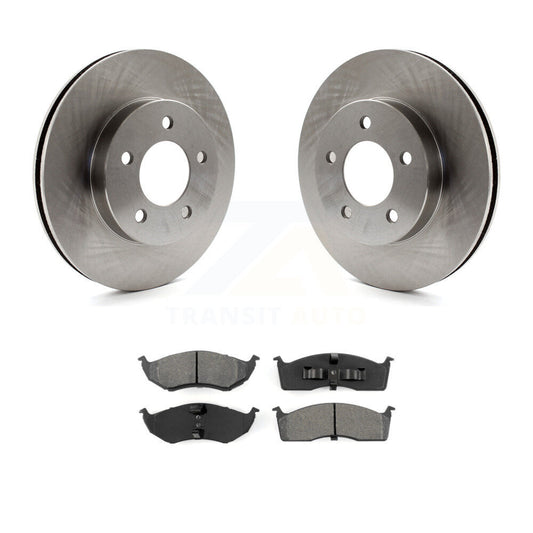 Brake Rotor Semi-Metallic Pad Front Kit For Intrepid Dodge Chrysler Concorde LHS