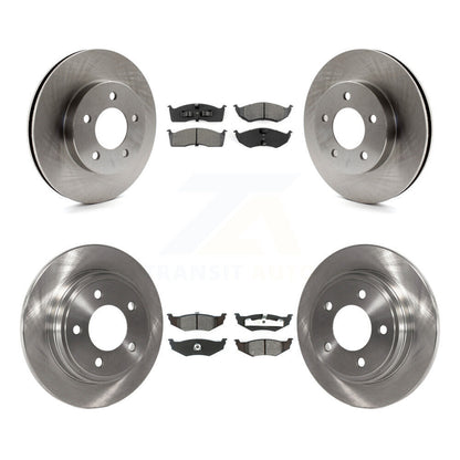 Brake Rotor Semi-Metallic Pad Front Rear Kit For Intrepid Dodge Chrysler LHS New