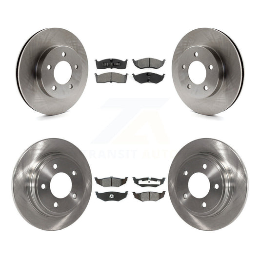 Brake Rotor Semi-Metallic Pad Front Rear Kit For Intrepid Dodge Chrysler LHS New