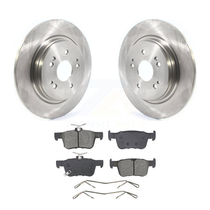 Disc Brake Rotors And Semi-Metallic Pads Rear Kit For 2022-2024 Acura RDX