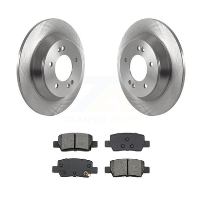 Disc Brake Rotors And Semi-Metallic Pads Rear Kit For Kia Seltos