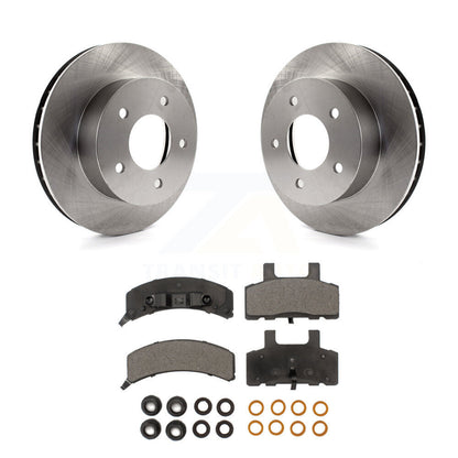Brake Rotor & Ceramic Pad Front Kit For 1990-2002 Chevrolet Astro GMC Safari AWD