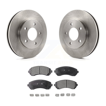 Disc Brake Rotors And Ceramic Pads Front Kit For Buick Rendezvous Pontiac Aztek