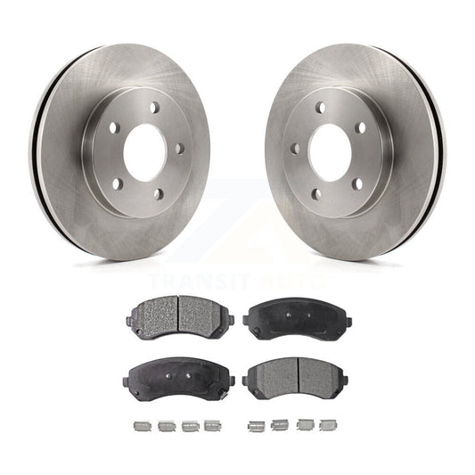 Disc Brake Rotors And Ceramic Pads Front Kit For Buick Rendezvous Pontiac Aztek