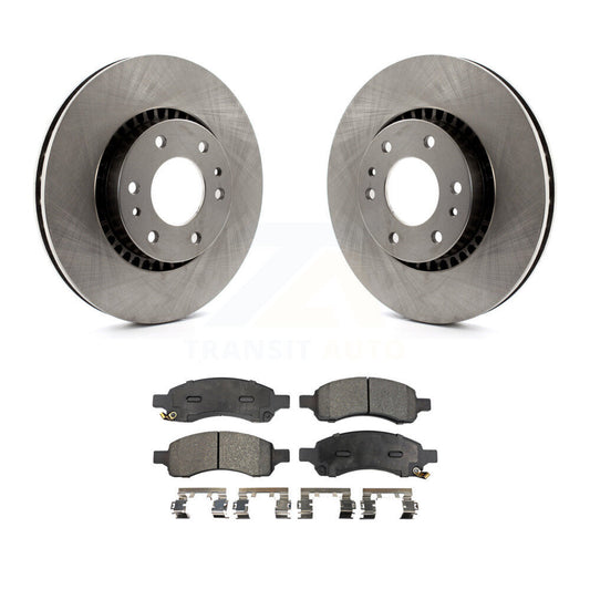 Brake Rotor And Ceramic Pad Front Kit For Chevrolet Trailblazer GMC Envoy XL EXT