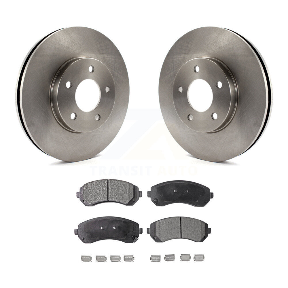 Brake Rotor Ceramic Pad Front Kit For Buick Rendezvous Pontiac Montana Chevrolet