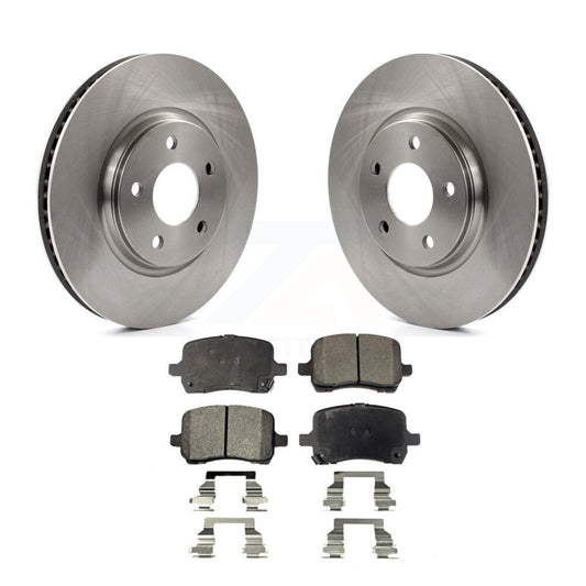 Brake Rotor Ceramic Pad Front Kit For Chevrolet Pontiac Cobalt G5 Saturn Ion HHR