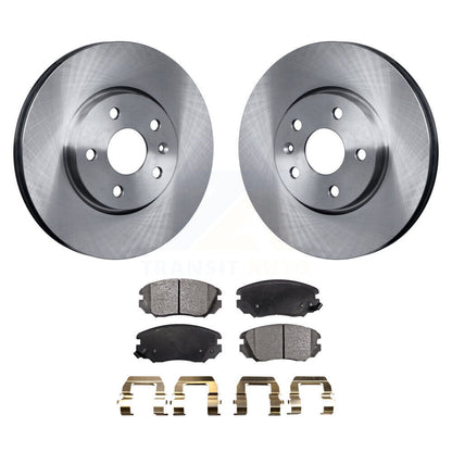 Brake Rotor Ceramic Pad Front Kit For Chevrolet Equinox GMC Terrain Buick Malibu