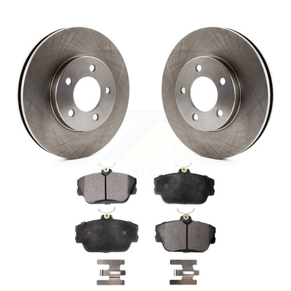 Disc Brake Rotors And Ceramic Pads Front Kit For 1994-1995 Ford Taurus SHO