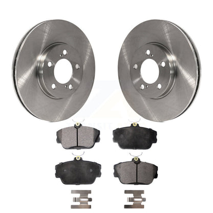 Brake Rotors Ceramic Pad Front Kit For Ford Taurus Lincoln Continental Mark VIII