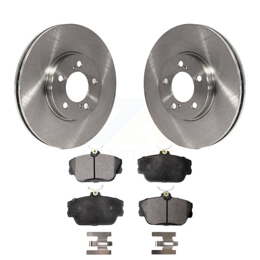 Brake Rotors Ceramic Pad Front Kit For Ford Taurus Lincoln Continental Mark VIII