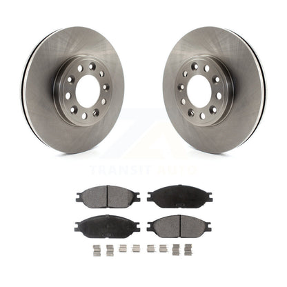 Disc Brake Rotors And Ceramic Pads Front Kit For 1999-2003 Ford Windstar